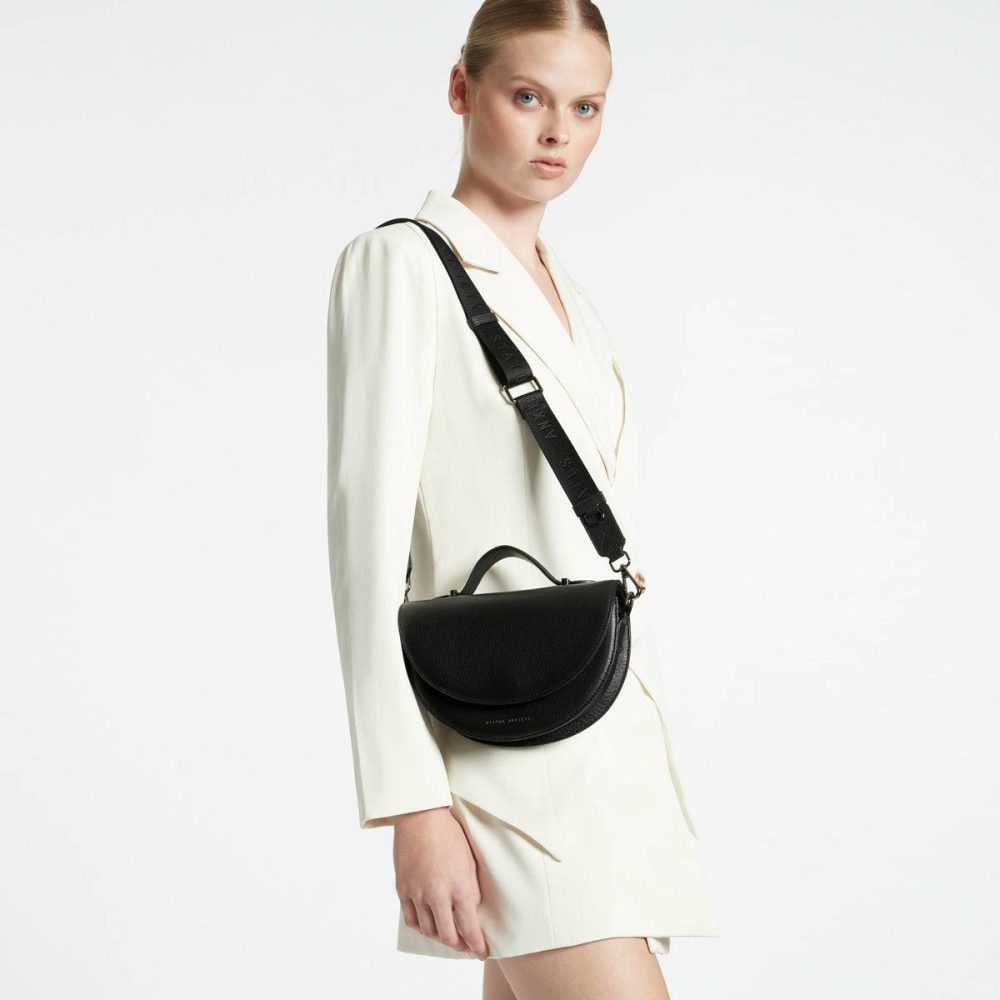 All Nighter Bag With Webbed Strap - Black Status Anxiety Crossbody Women Black - Image 5
