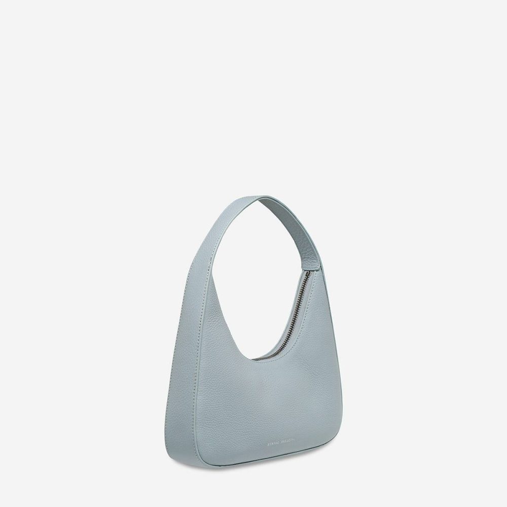 Aurora Bag - Powder Blue Powder Blue Women Status Anxiety Handbags - Image 3