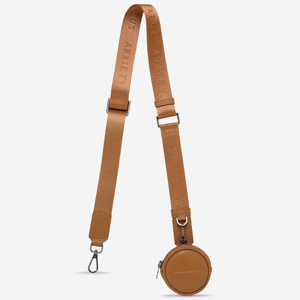 Bag Straps Camel Women Web Strap Thin - Camel Status Anxiety - Image 2