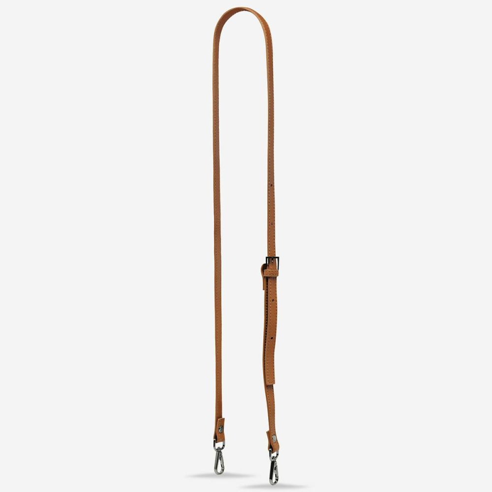 Bag Straps Status Anxiety Leather Strap Thin - Camel Women Camel