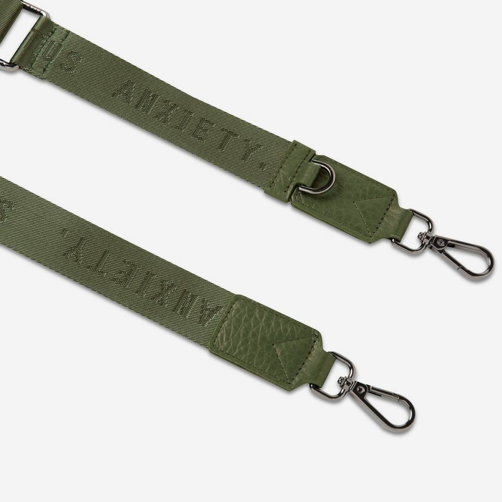 Bag Straps Status Anxiety Web Strap Thin - Khaki Khaki Women - Image 3