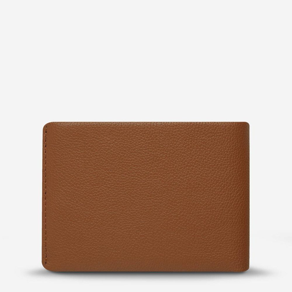 Bi-Fold Status Anxiety Jonah Wallet - Camel Camel Men - Image 2