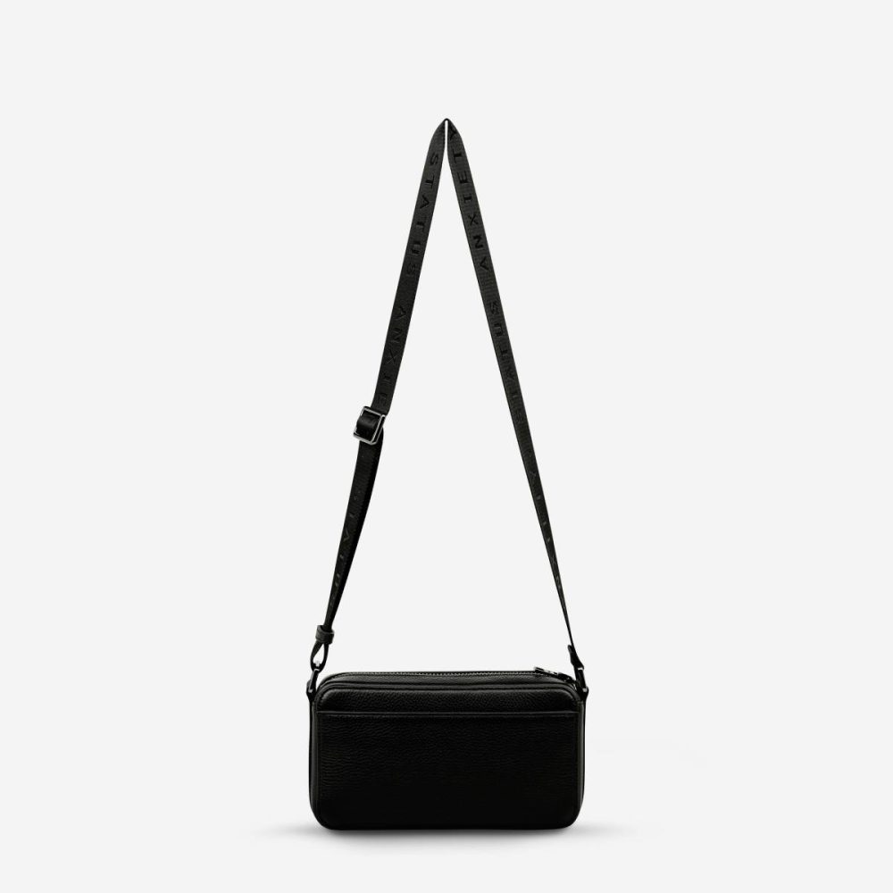 Black Women Status Anxiety Delirium Bag - Black Crossbody - Image 2