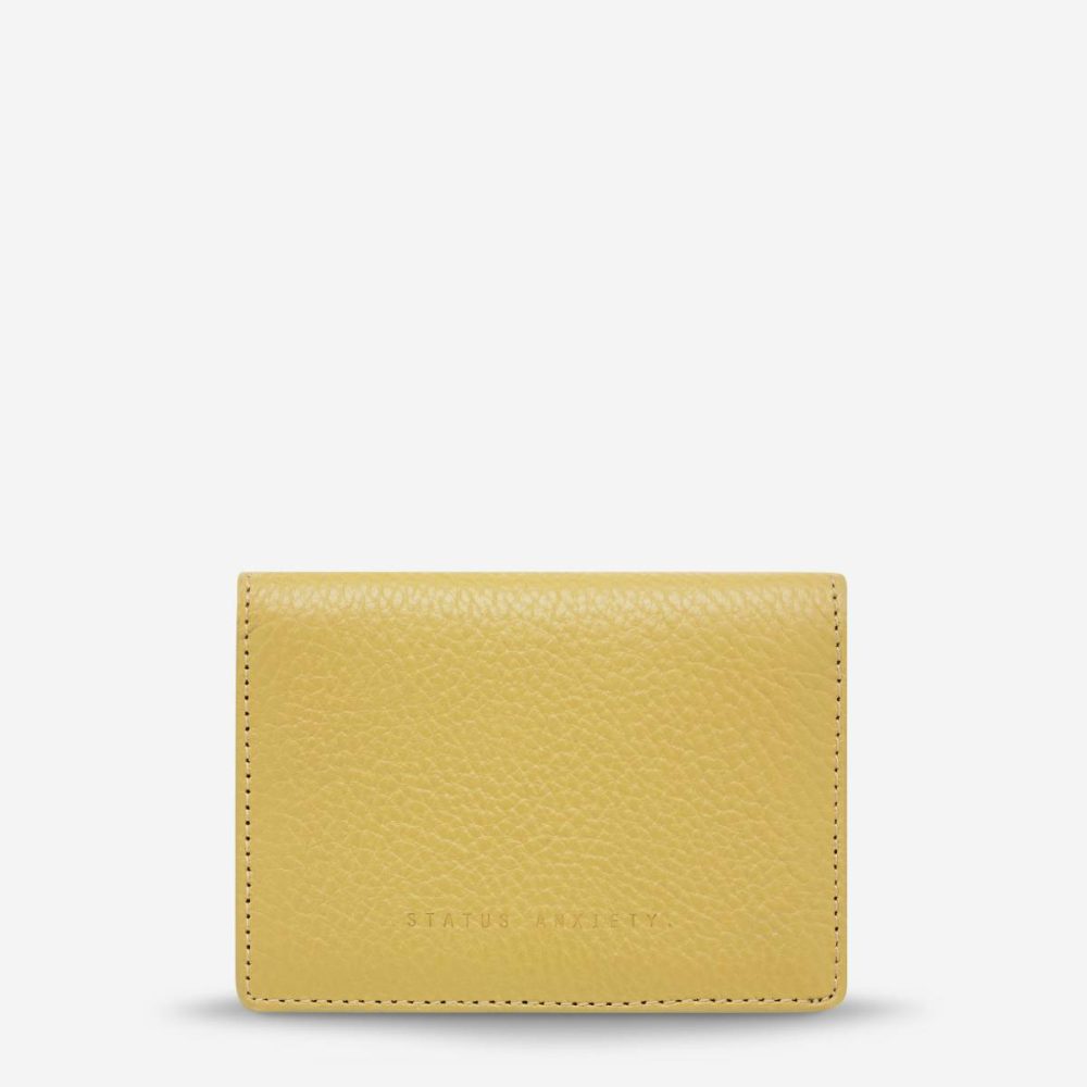 Buttermilk Status Anxiety Easy Does It Wallet - Buttermilk Women Extra Small