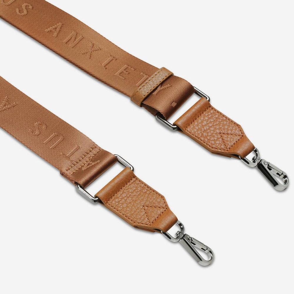 Camel Status Anxiety Women Web Strap Medium - Camel Bag Straps - Image 2