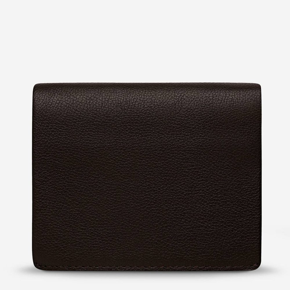 Chocolate Nathaniel Wallet - Chocolate Bi-Fold Men Status Anxiety - Image 2