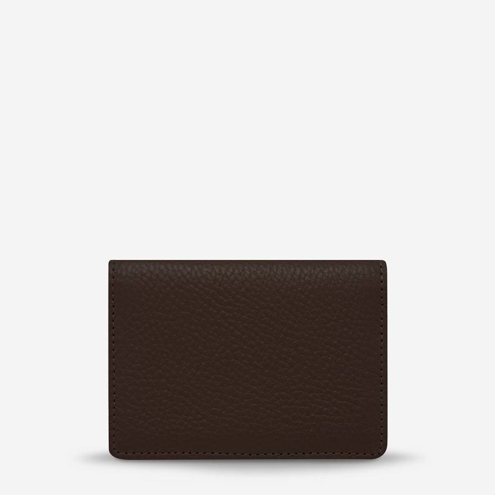 Cocoa Status Anxiety Easy Does It Wallet - Cocoa Extra Small Women - Image 2