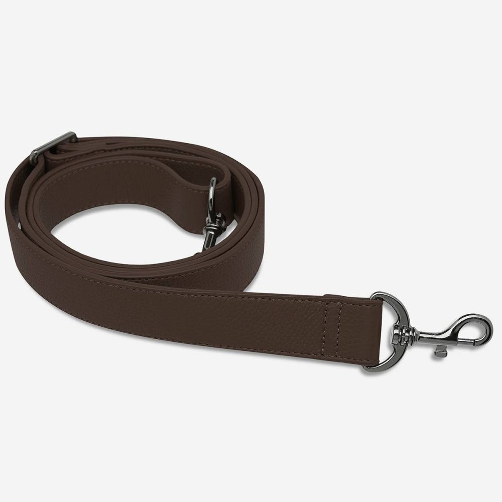 Cocoa Women Bag Straps Leather Strap Wide - Cocoa Status Anxiety - Image 2