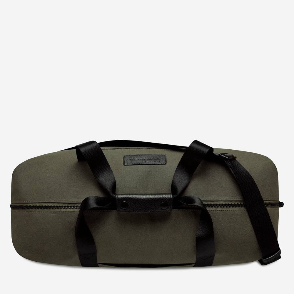 Duffle Bags Khaki Canvas Women Status Anxiety Everything I Wanted Bag - Khaki Canvas - Image 5