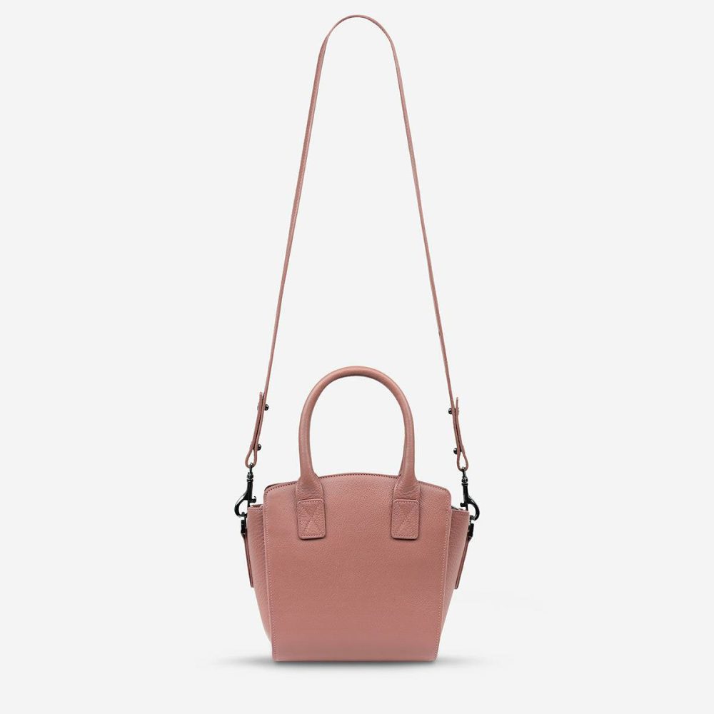 Dusty Rose Women Status Anxiety Worst Behind Us Bag - Dusty Rose Crossbody - Image 2