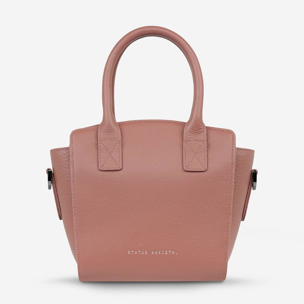 Dusty Rose Women Status Anxiety Worst Behind Us Bag - Dusty Rose Crossbody - Image 3