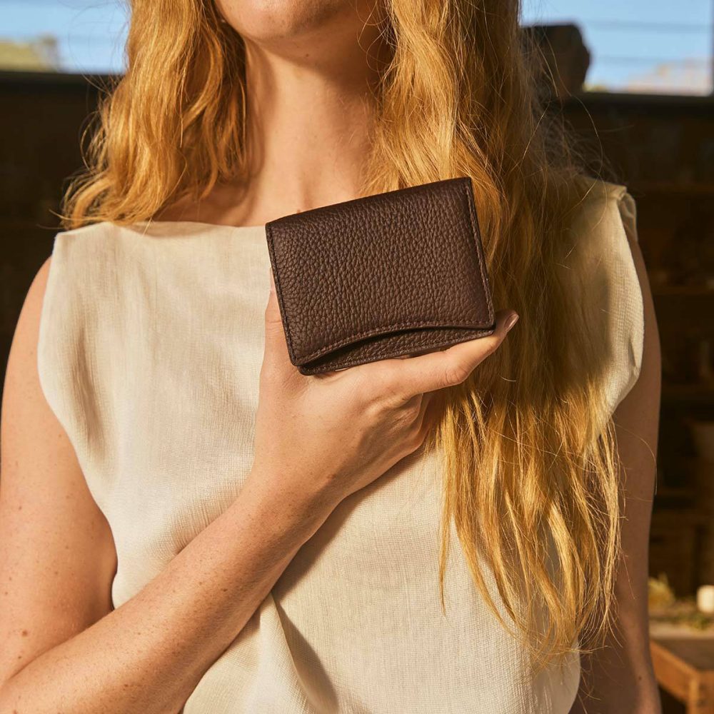 Extra Small Lumen Wallet - Cocoa Cocoa Status Anxiety Women - Image 4