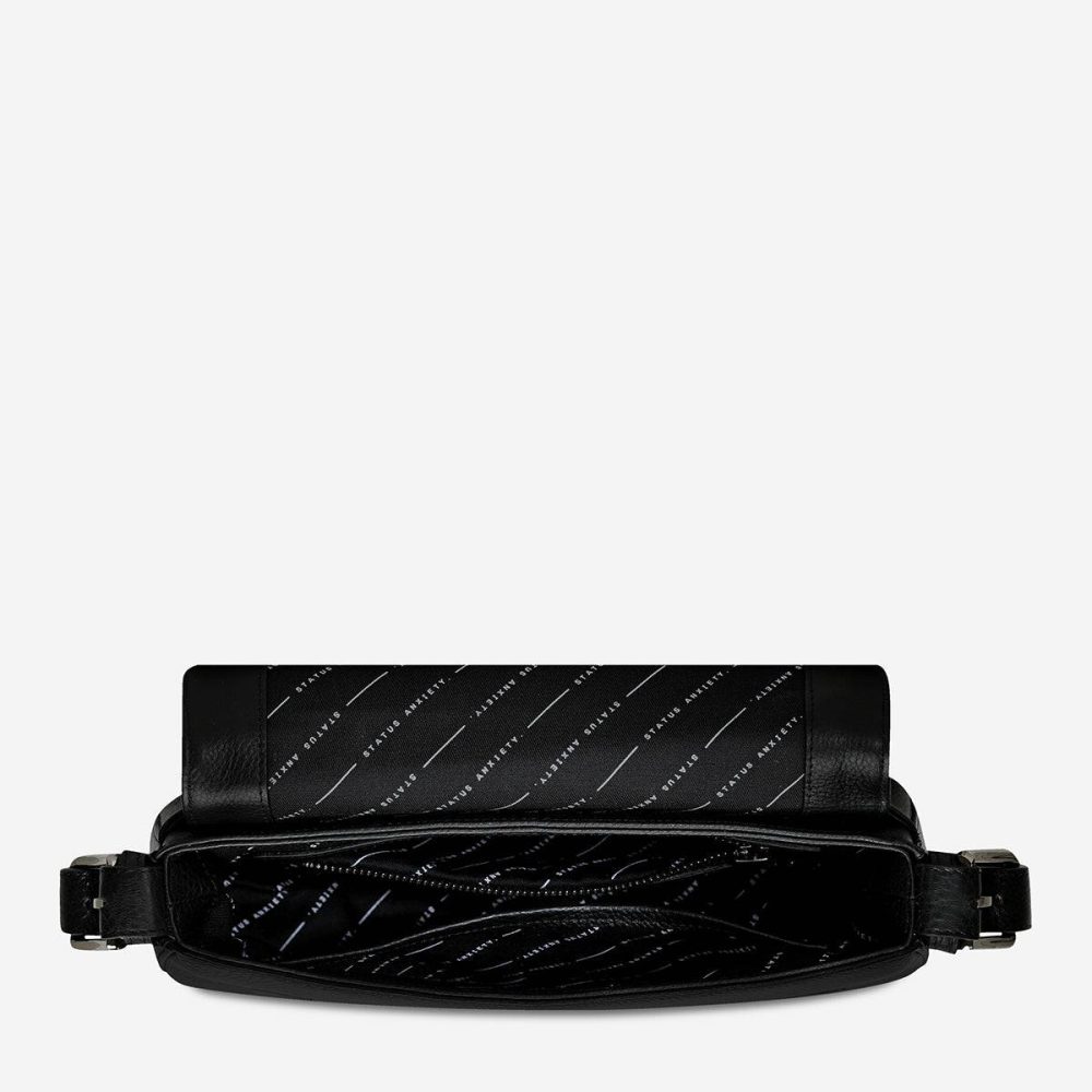Figure You Out Bag - Black Status Anxiety Handbags Black Women - Image 4