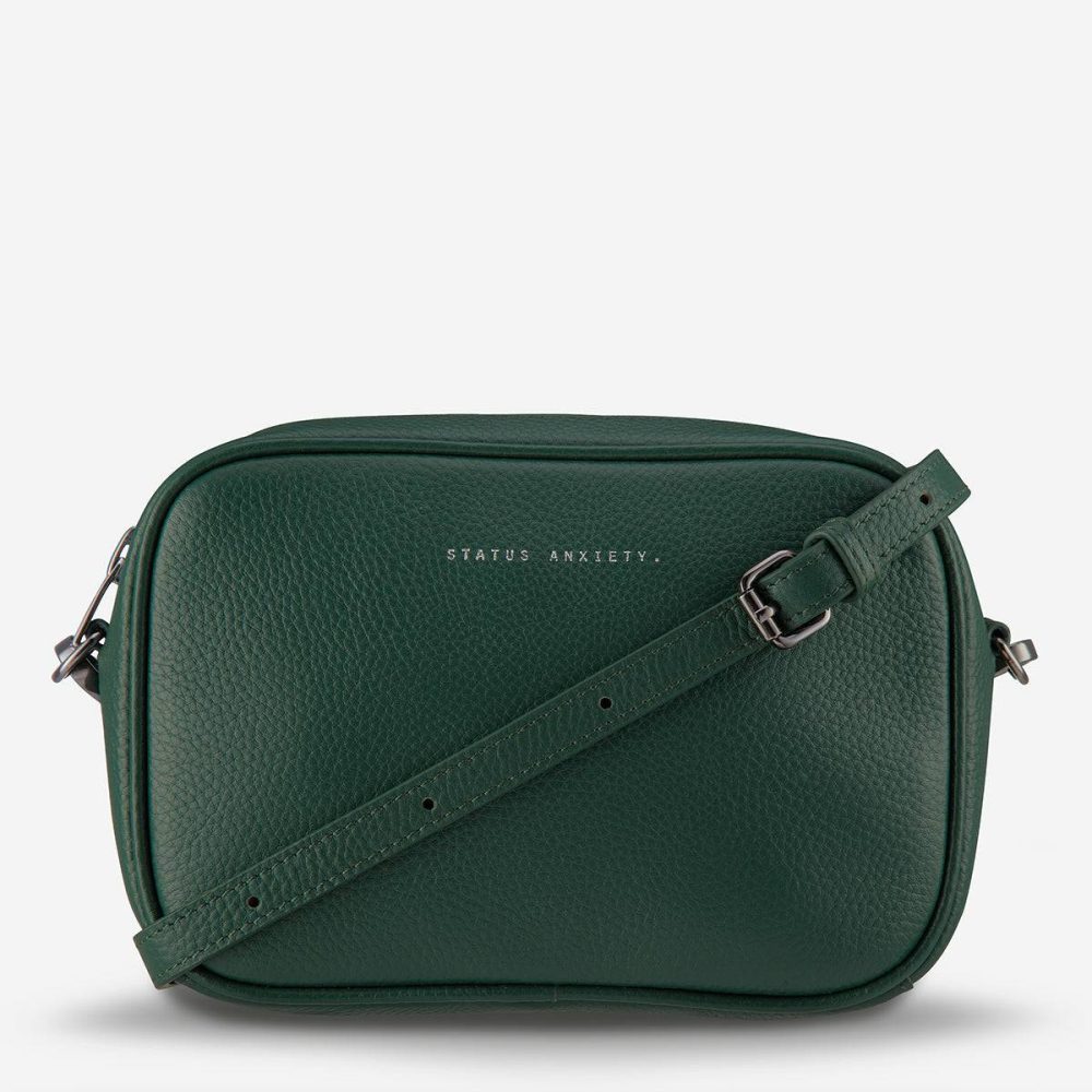 Green Women Plunder Bag - Green Status Anxiety Crossbody - Image 3