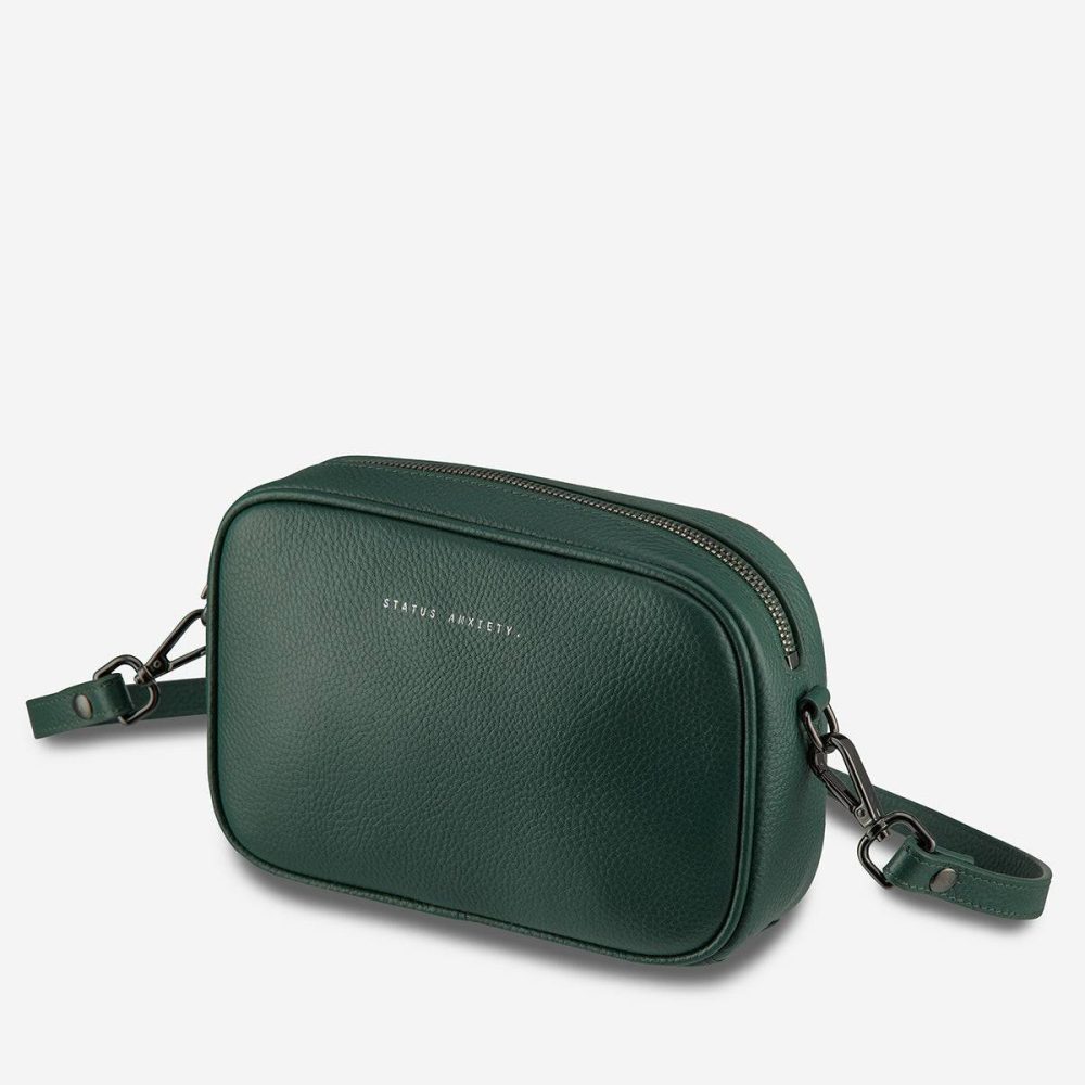 Green Women Plunder Bag - Green Status Anxiety Crossbody - Image 5
