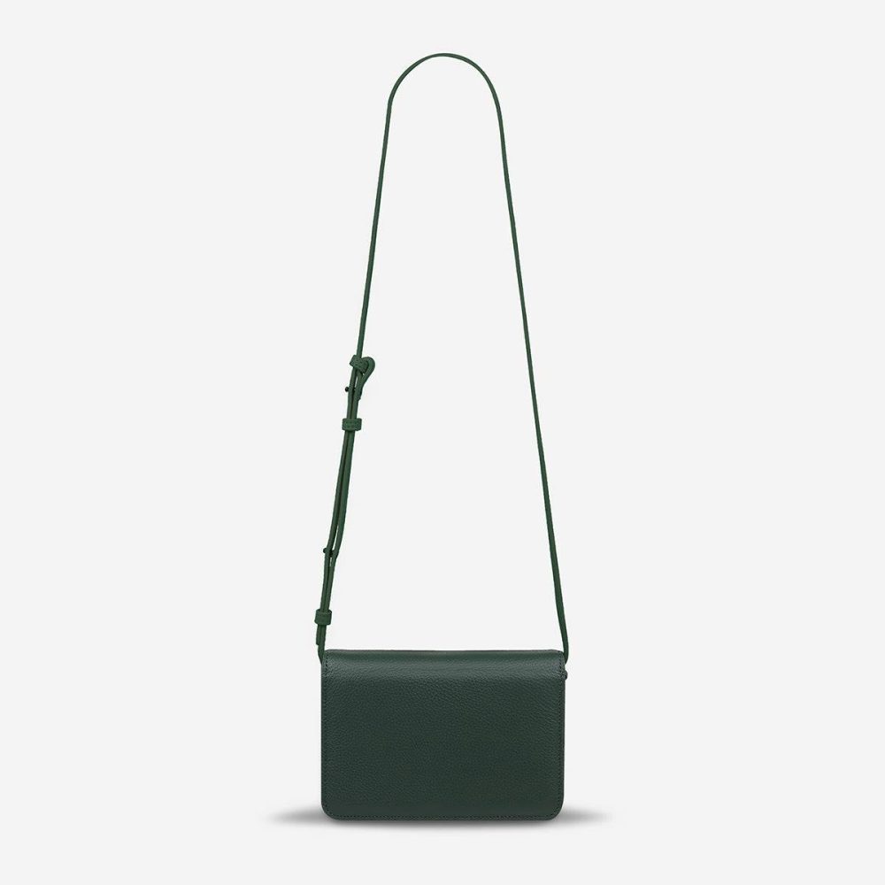 Green Women Status Anxiety She Burns Bag - Green Crossbody - Image 3