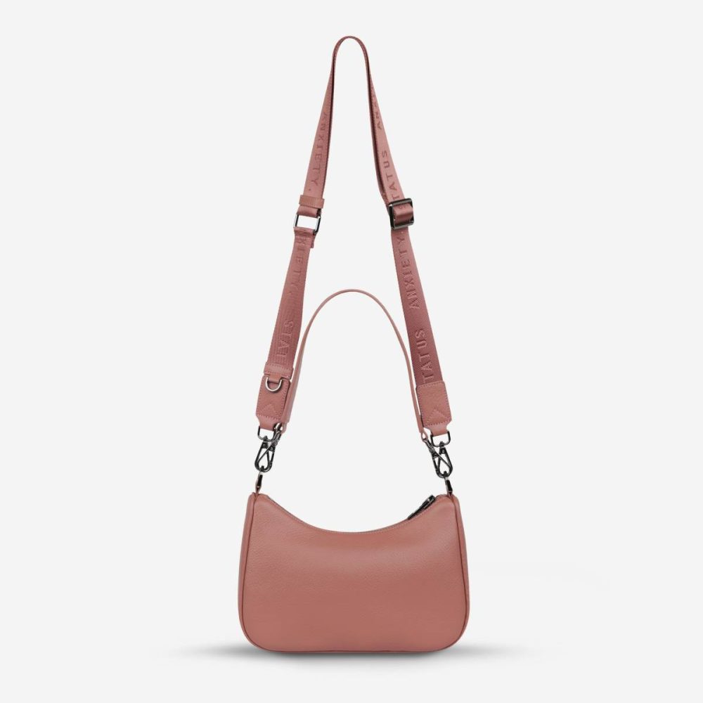 Handbags Women Look Both Ways Bag - Dusty Rose Dusty Rose Status Anxiety - Image 2