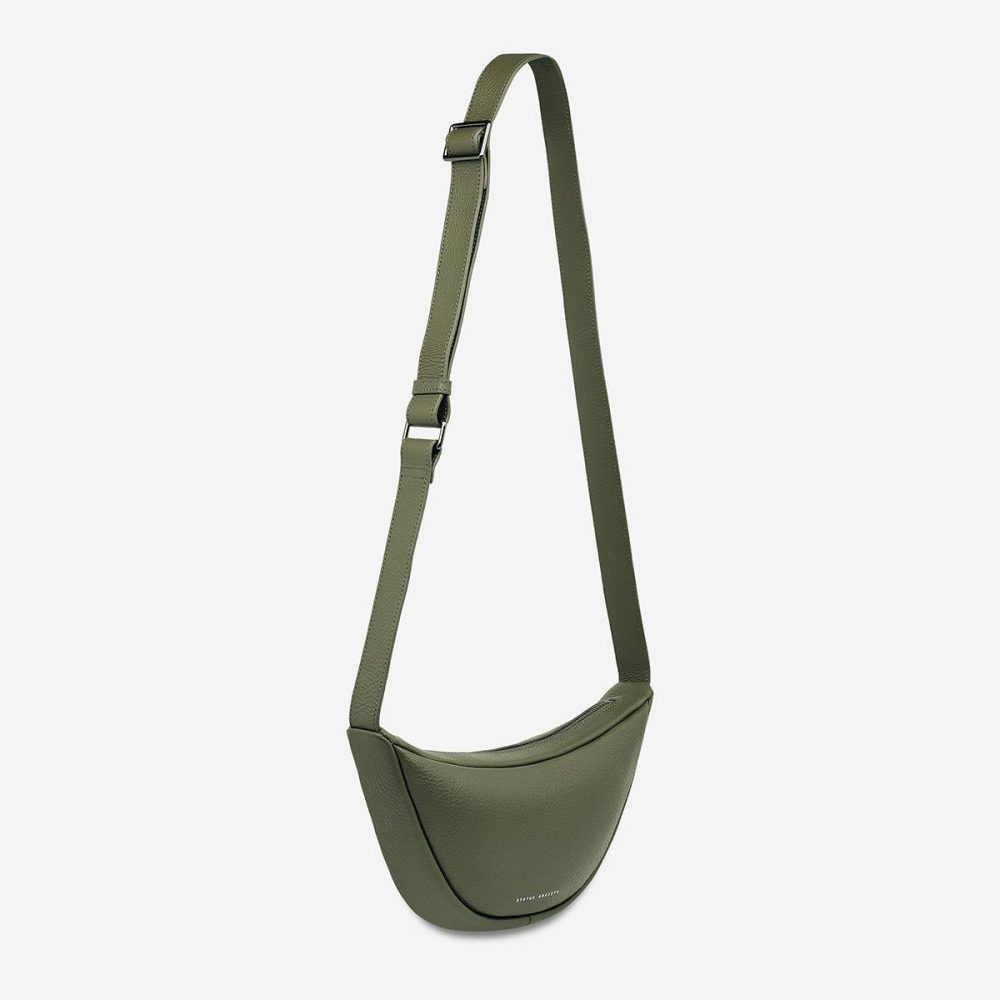 Khaki Women Status Anxiety Glued To You Bag - Khaki Crossbody - Image 3