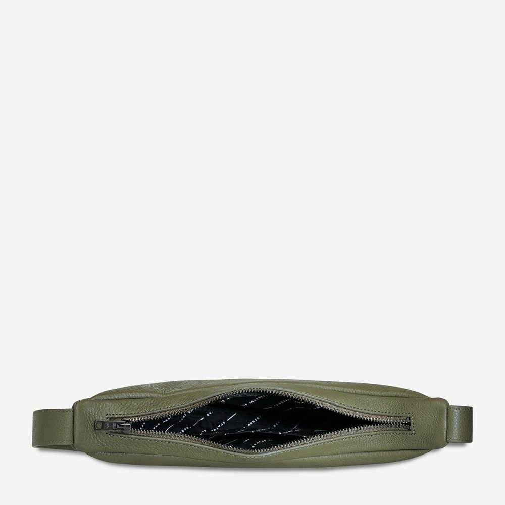 Khaki Women Status Anxiety Glued To You Bag - Khaki Crossbody - Image 5