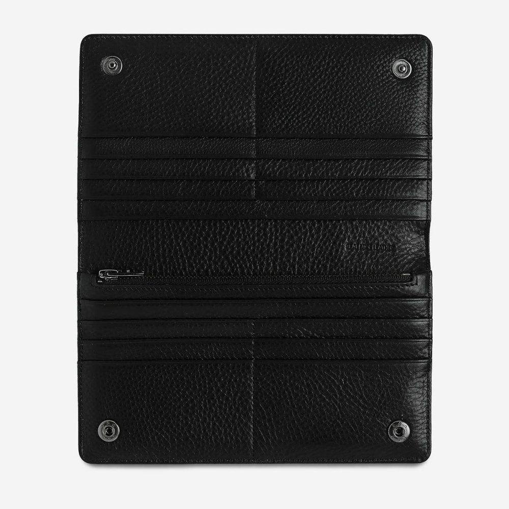 Large Women Black Living Proof Wallet - Black Status Anxiety - Image 3