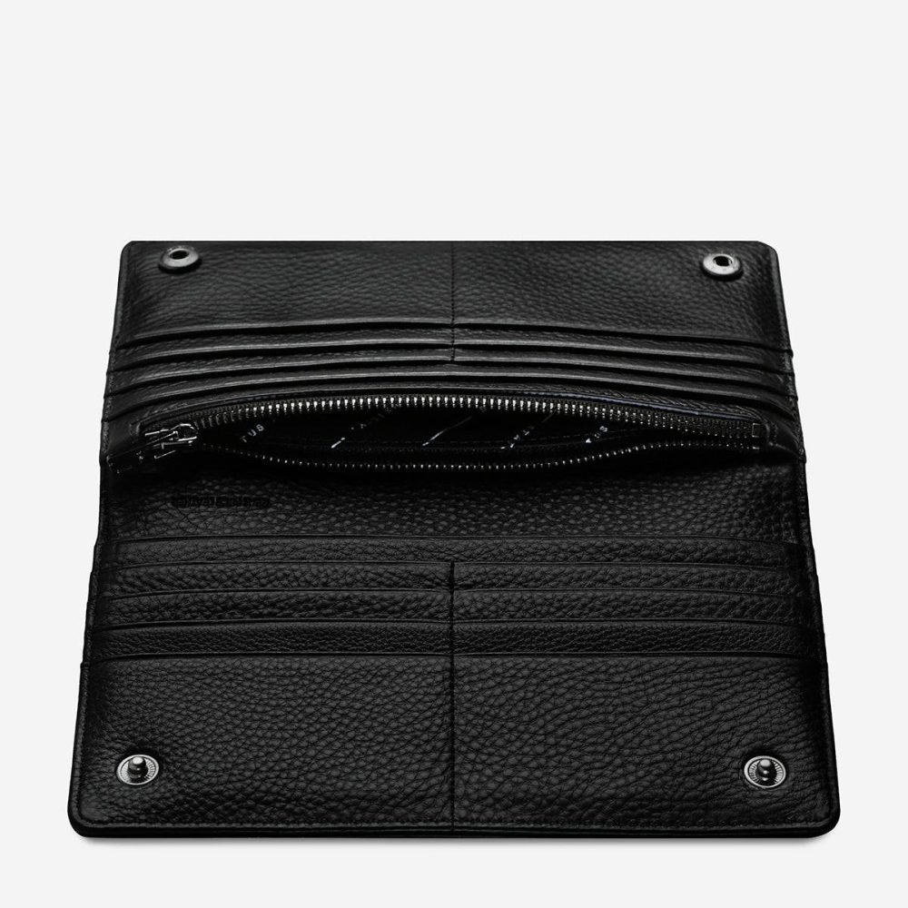 Large Women Black Living Proof Wallet - Black Status Anxiety - Image 4