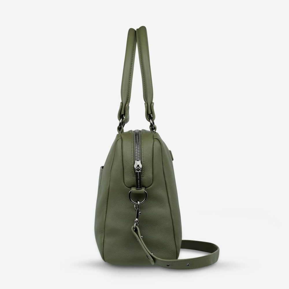 Last Mountains Bag - Khaki Handbags Women Khaki Status Anxiety - Image 4