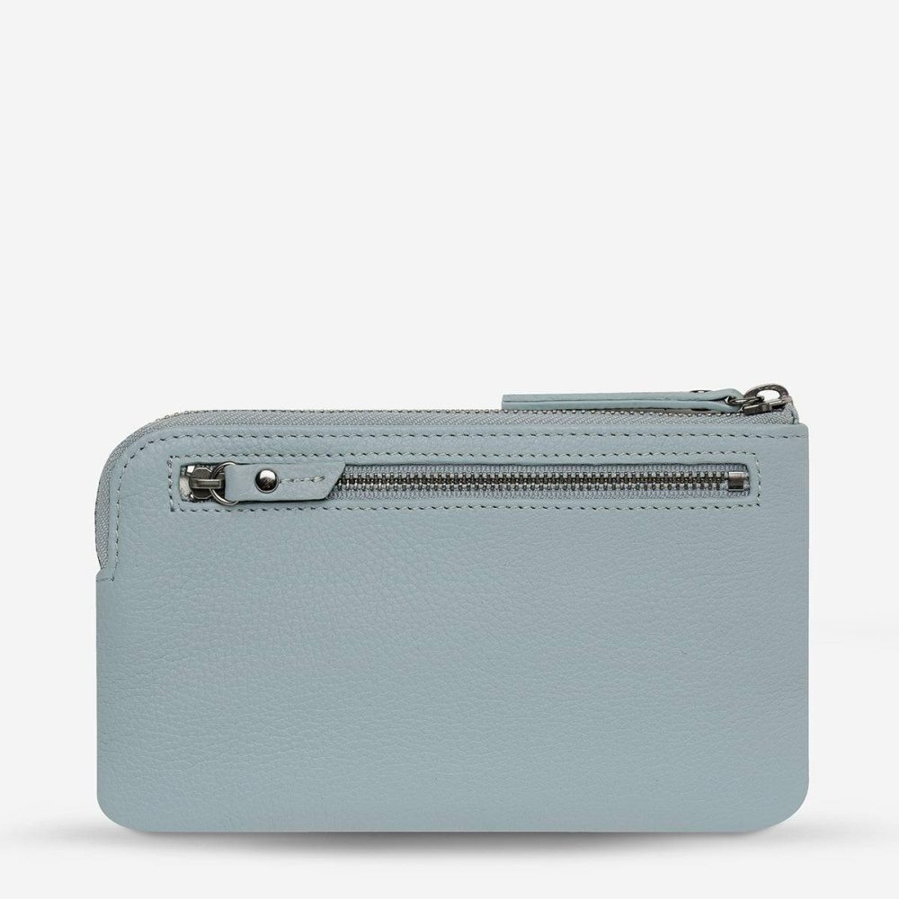 Medium Women Status Anxiety Smoke And Mirrors Wallet - Powder Blue Powder Blue - Image 2