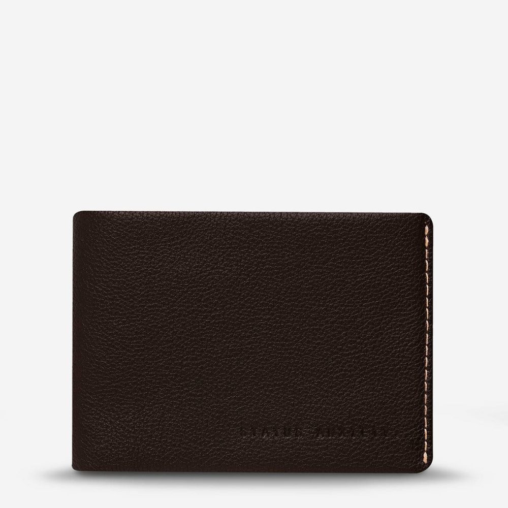 Otis Wallet - Chocolate Men Status Anxiety Chocolate Bi-Fold