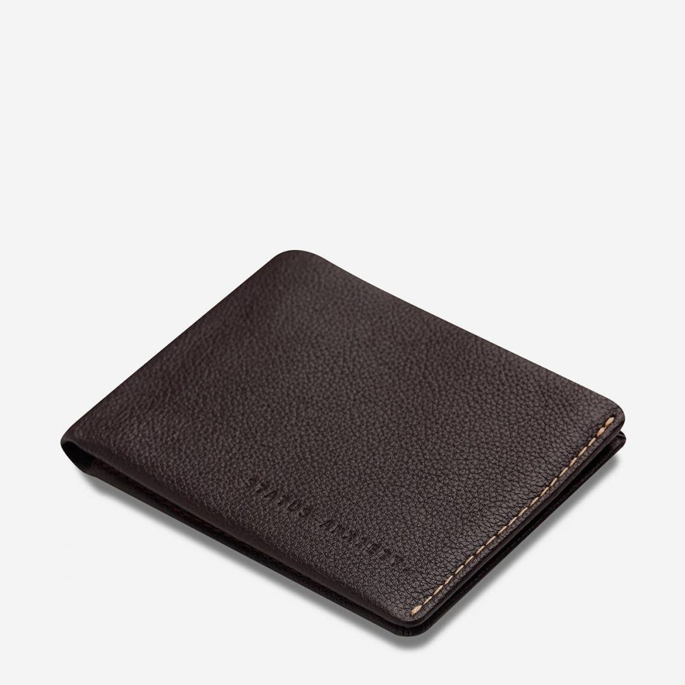 Otis Wallet - Chocolate Men Status Anxiety Chocolate Bi-Fold - Image 4