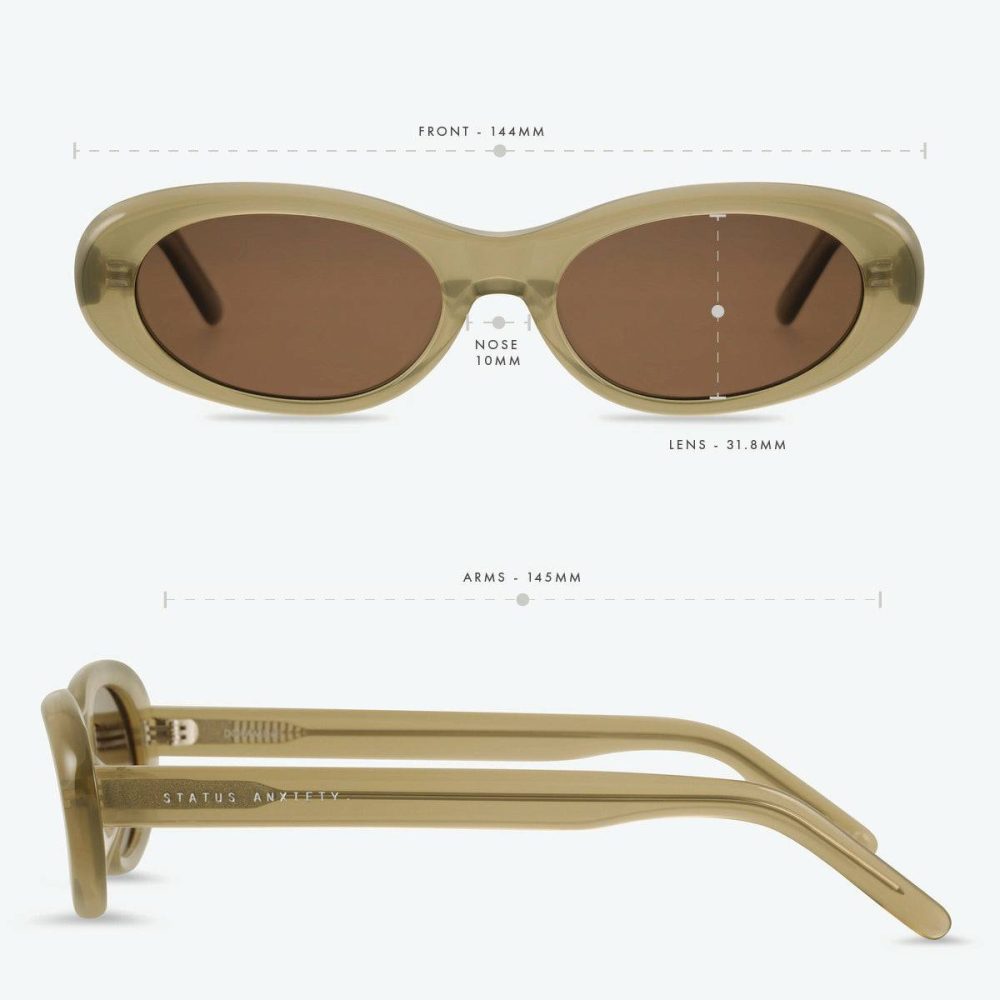 Pear Dopamine Sunglasses - Pear Women Sunglasses Status Anxiety - Image 5