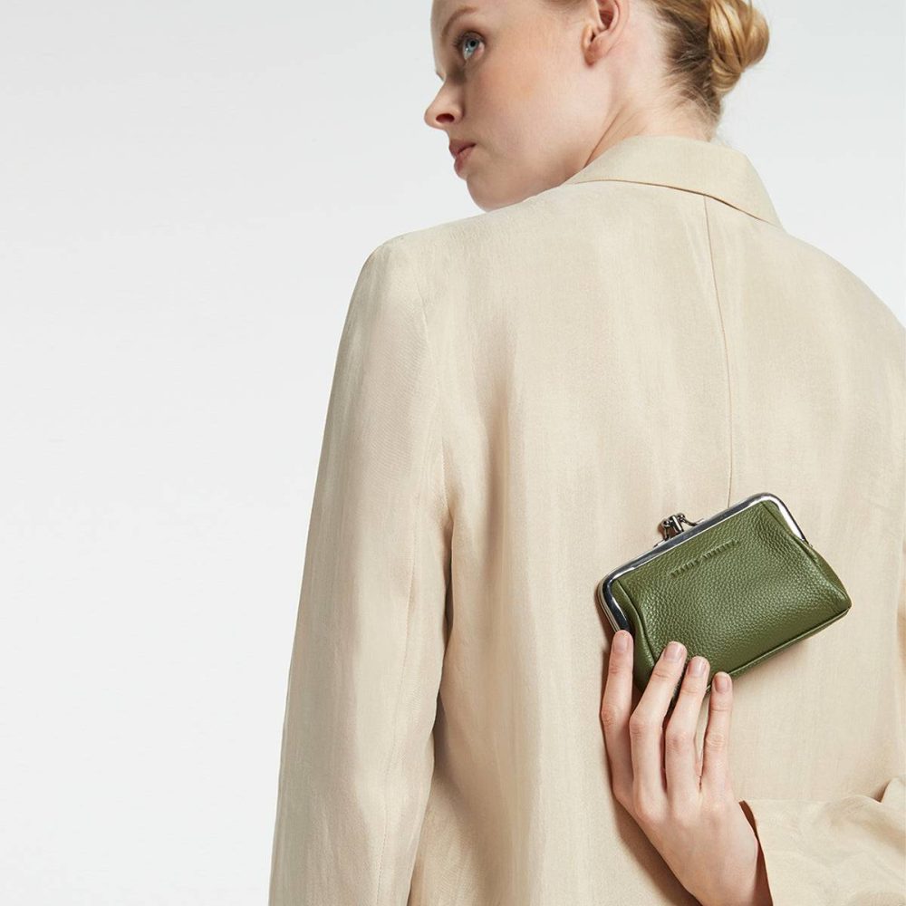 Small Khaki Status Anxiety Women Volatile Wallet - Khaki - Image 5