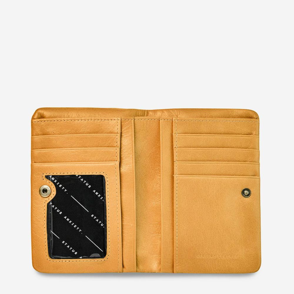 Small Tan Women Status Anxiety Is Now Better Wallet - Tan - Image 3