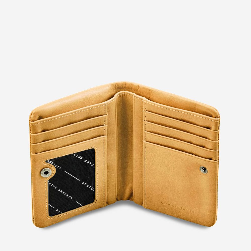 Small Tan Women Status Anxiety Is Now Better Wallet - Tan - Image 4