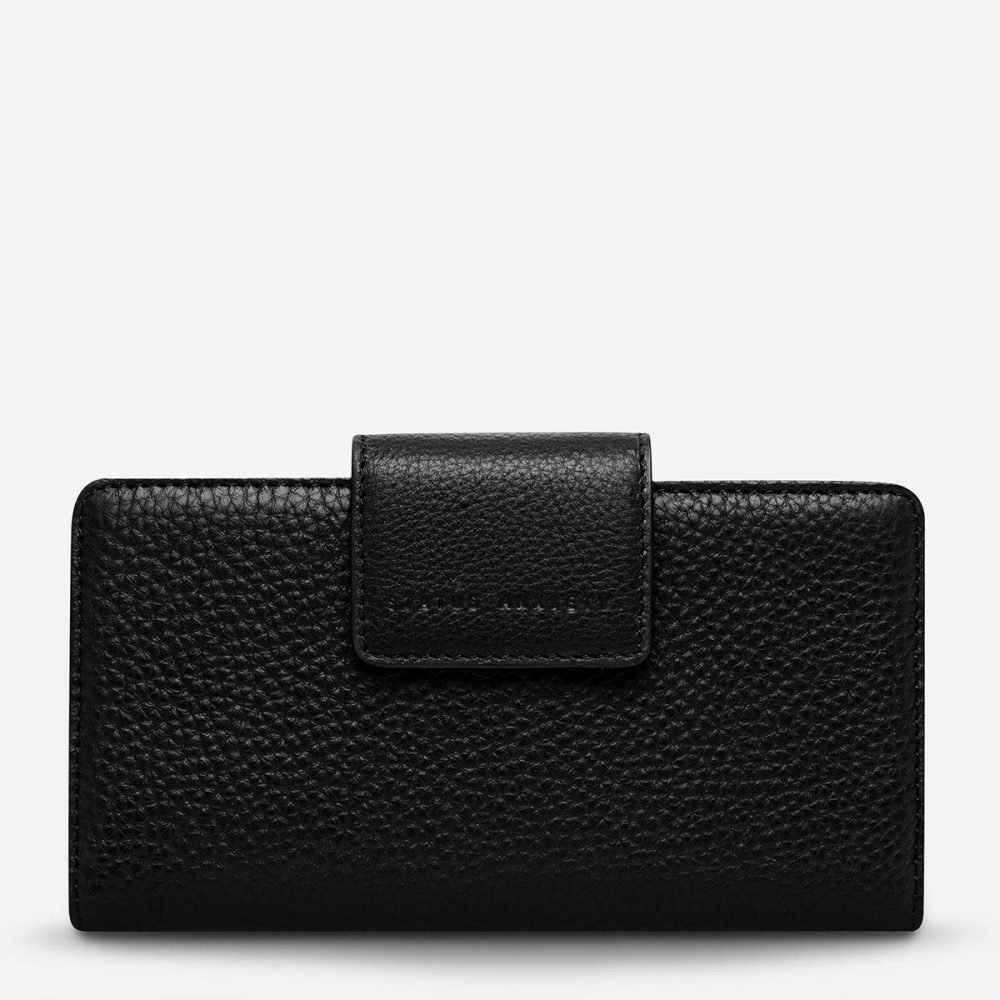 Status Anxiety Black Women Ruins Wallet - Black Medium