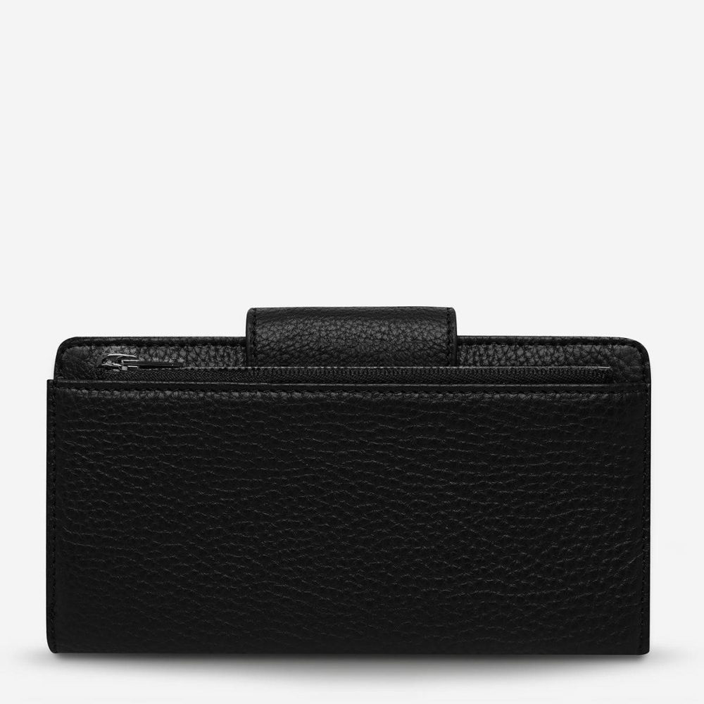 Status Anxiety Black Women Ruins Wallet - Black Medium - Image 2