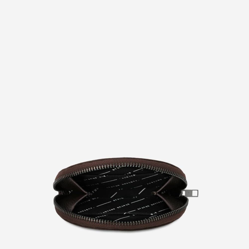 Status Anxiety Cocoa Extra Small Women Lucid Wallet - Cocoa - Image 4