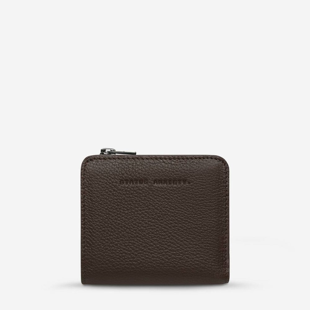 Status Anxiety Cocoa Sense Of Wonder Wallet - Cocoa Small Women