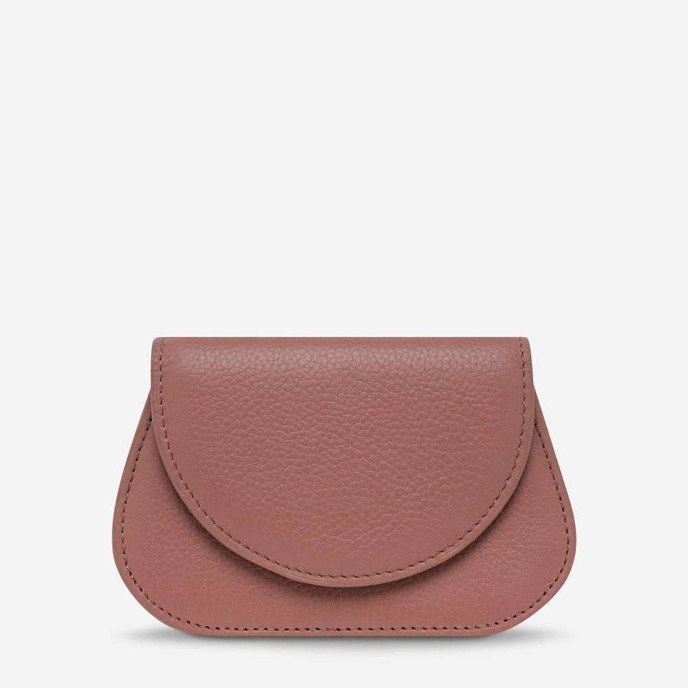 Status Anxiety Extra Small Eyes Wide Wallet - Dusty Rose Women Dusty Rose
