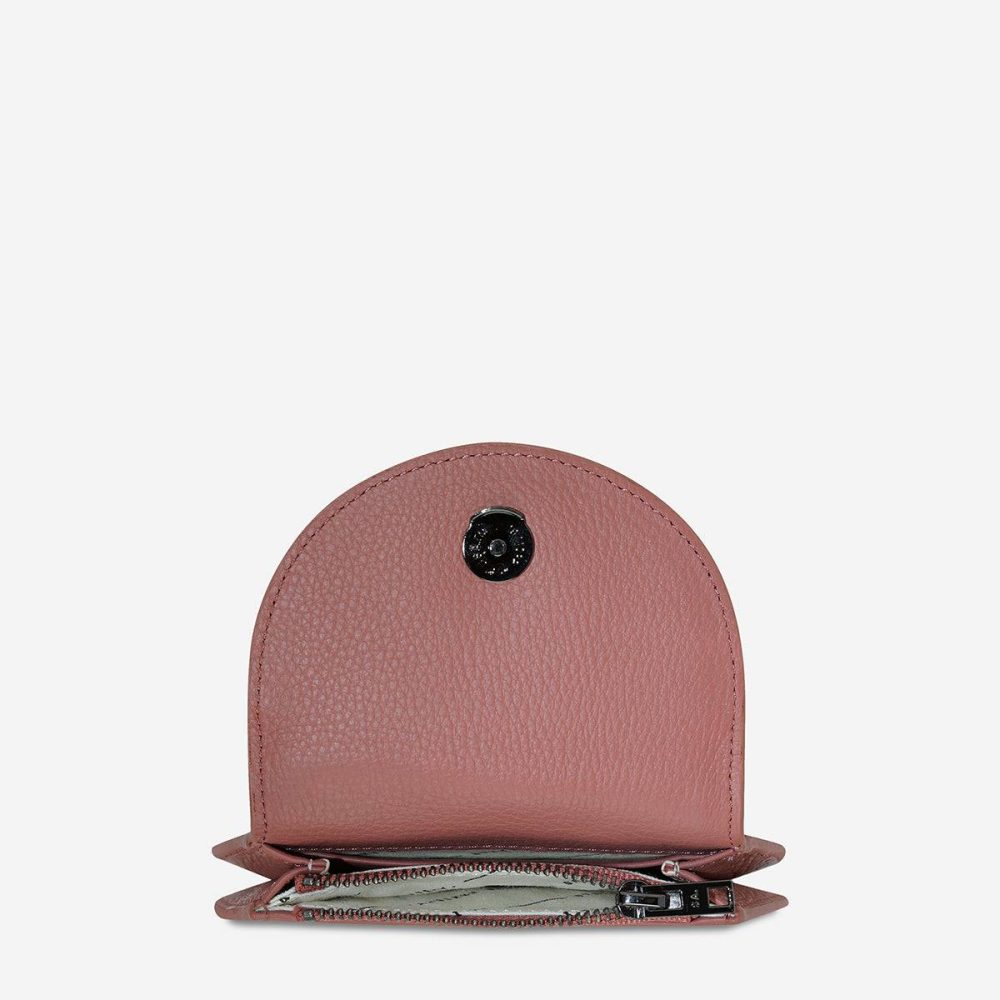 Status Anxiety Extra Small Eyes Wide Wallet - Dusty Rose Women Dusty Rose - Image 4