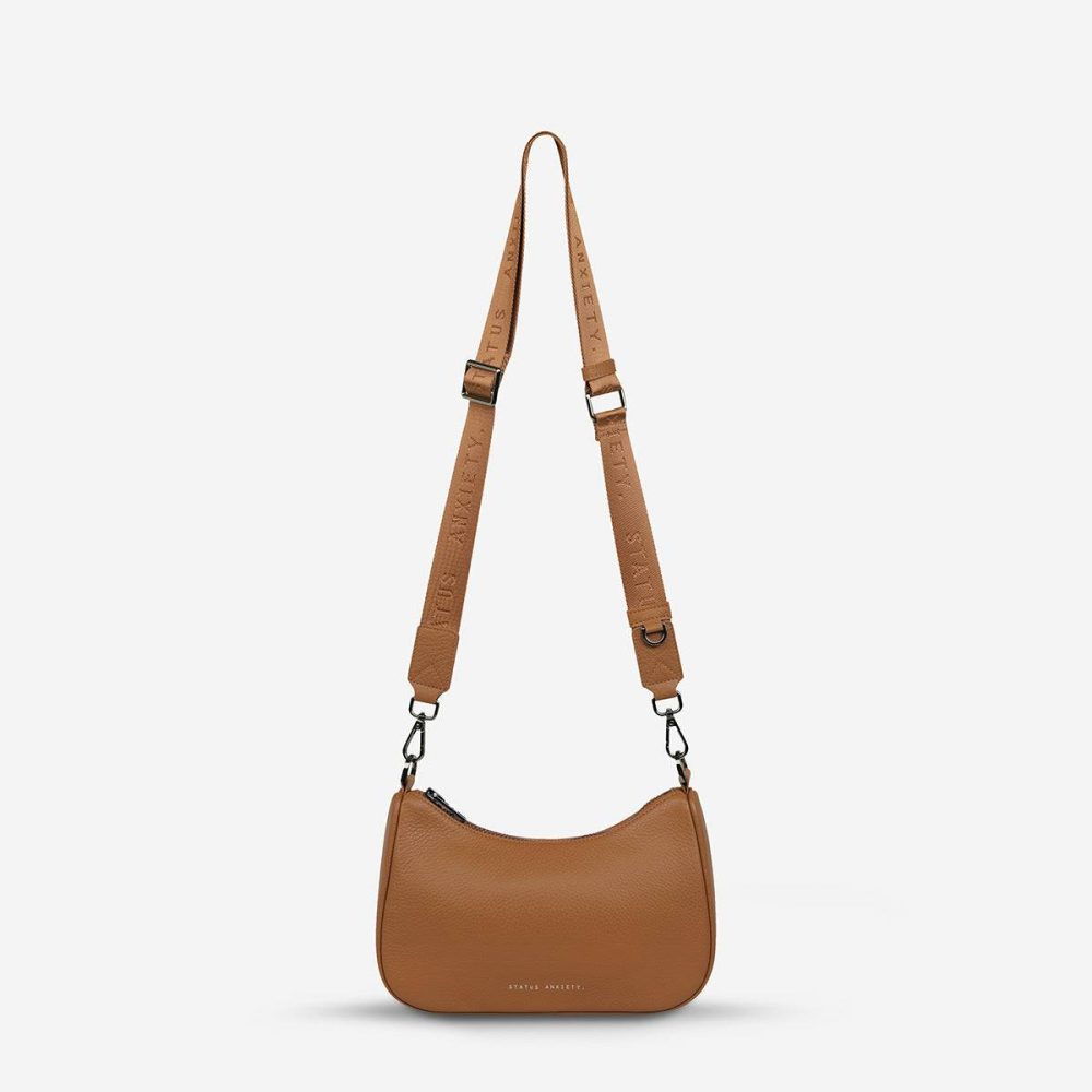 Status Anxiety Handbags Look Both Ways Bag - Camel Camel Women - Image 3