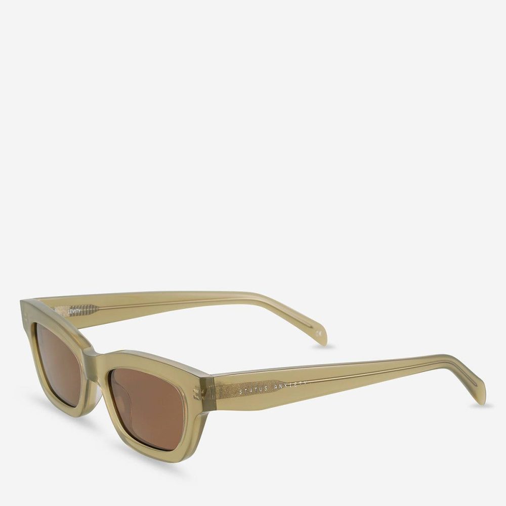 Status Anxiety Levity Sunglasses - Pear Women Pear Sunglasses - Image 2