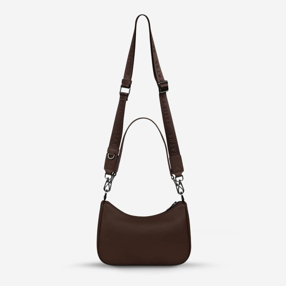 Status Anxiety Look Both Ways Bag - Cocoa Women Handbags Cocoa - Image 2
