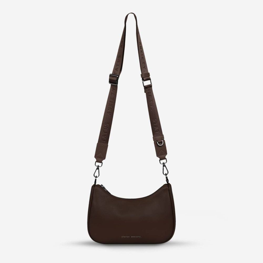 Status Anxiety Look Both Ways Bag - Cocoa Women Handbags Cocoa - Image 3