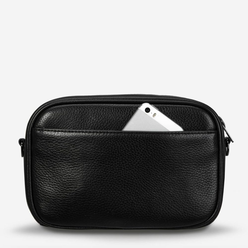 Status Anxiety Plunder Bag With Webbed Strap - Black Black Crossbody Women - Image 3