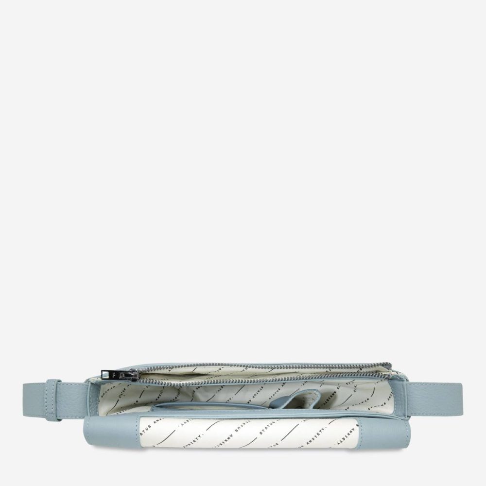 Status Anxiety Powder Blue Ethereal Bag - Powder Blue Women Crossbody - Image 5