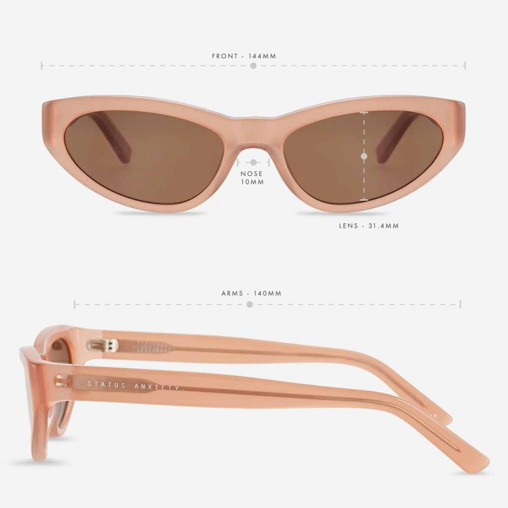 Status Anxiety Rose Women Sunglasses Mindless Sunglasses - Rose - Image 5
