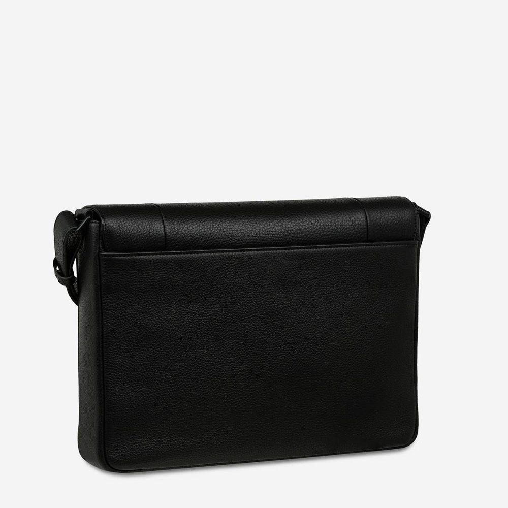 Status Anxiety Satchel Bags Set Your Sights Bag - Black Men Black - Image 2