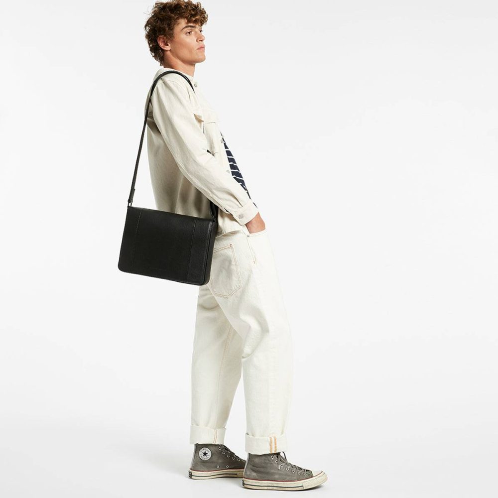 Status Anxiety Satchel Bags Set Your Sights Bag - Black Men Black - Image 5