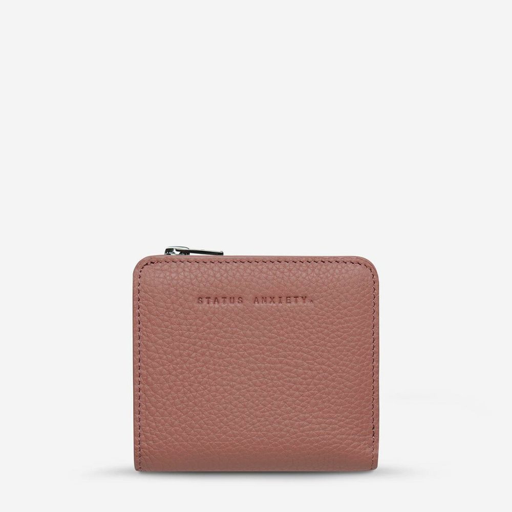 Status Anxiety Sense Of Wonder Wallet - Dusty Rose Women Dusty Rose Small