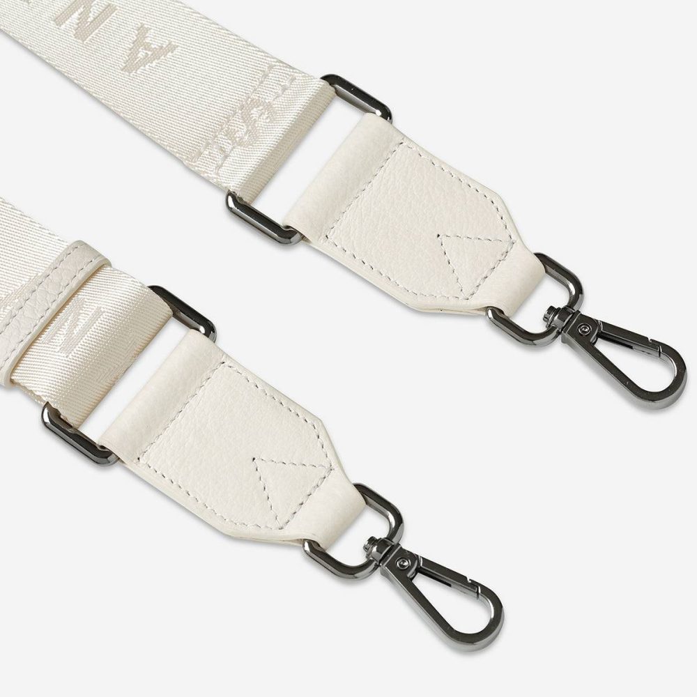 Status Anxiety Web Strap Medium - Chalk Women Chalk Bag Straps - Image 3